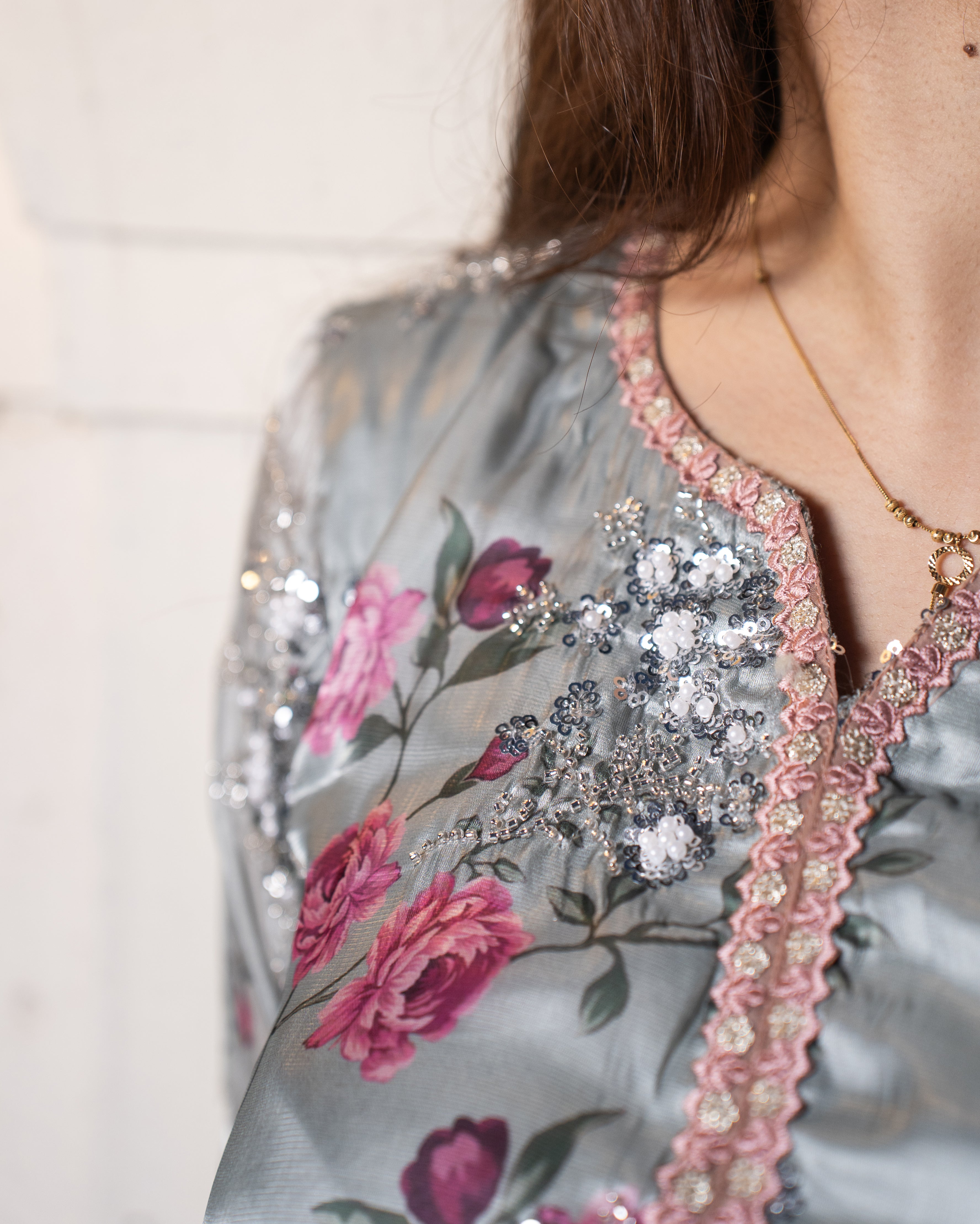 Silver Boom - Embellished Formal Ensemble