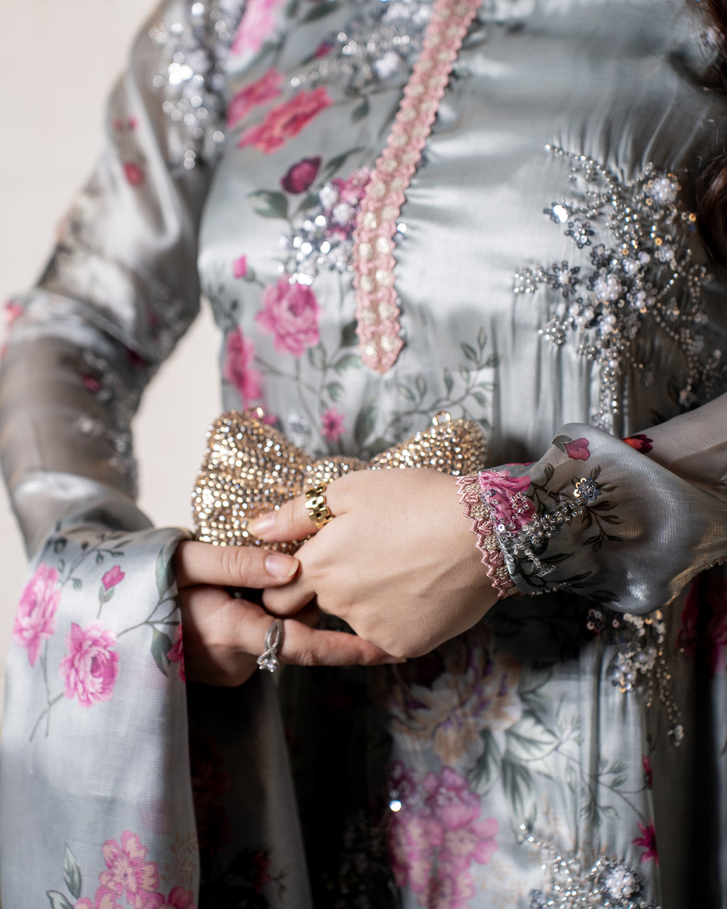 Silver Boom - Embellished Formal Ensemble