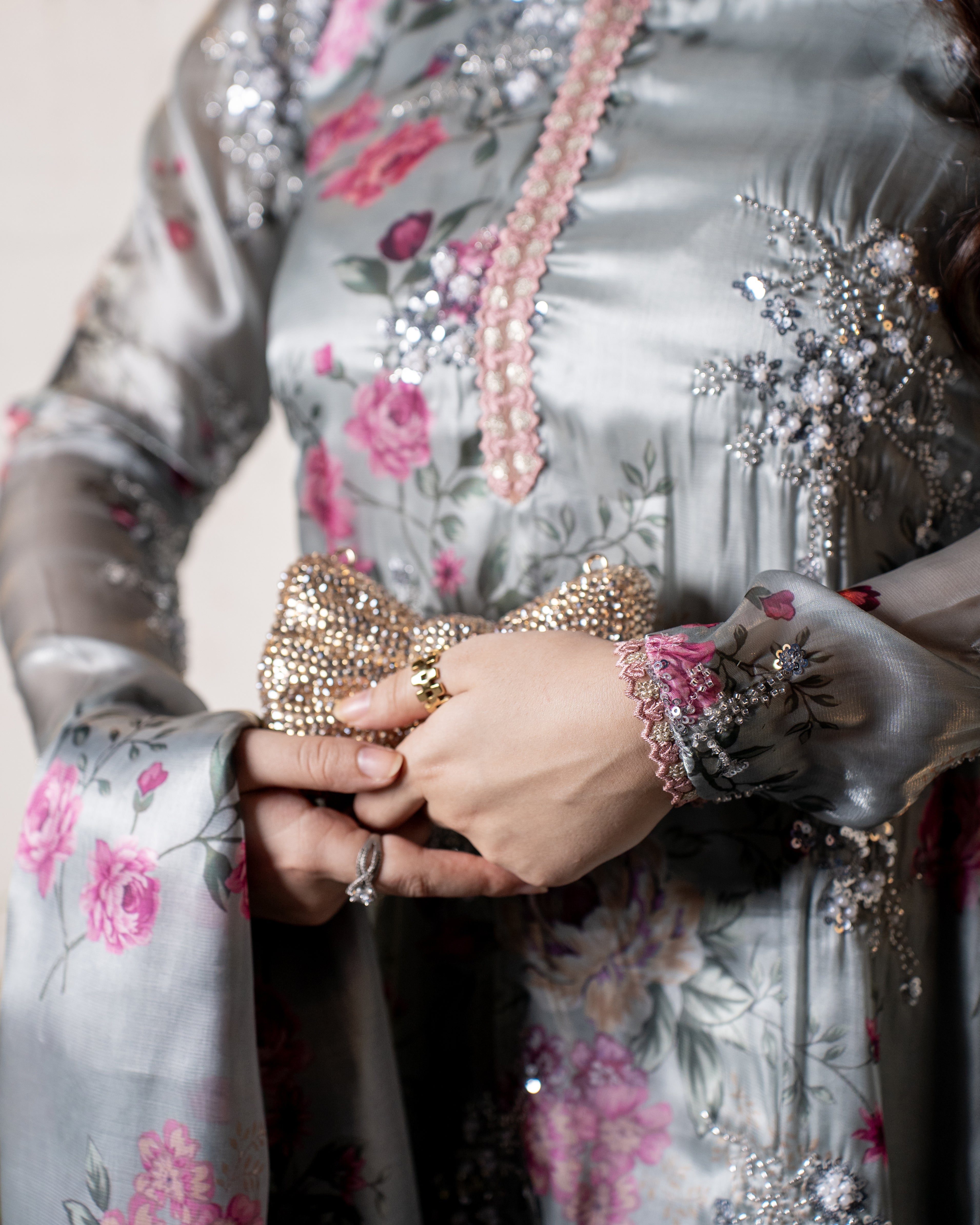 Silver Boom - Embellished Formal Ensemble